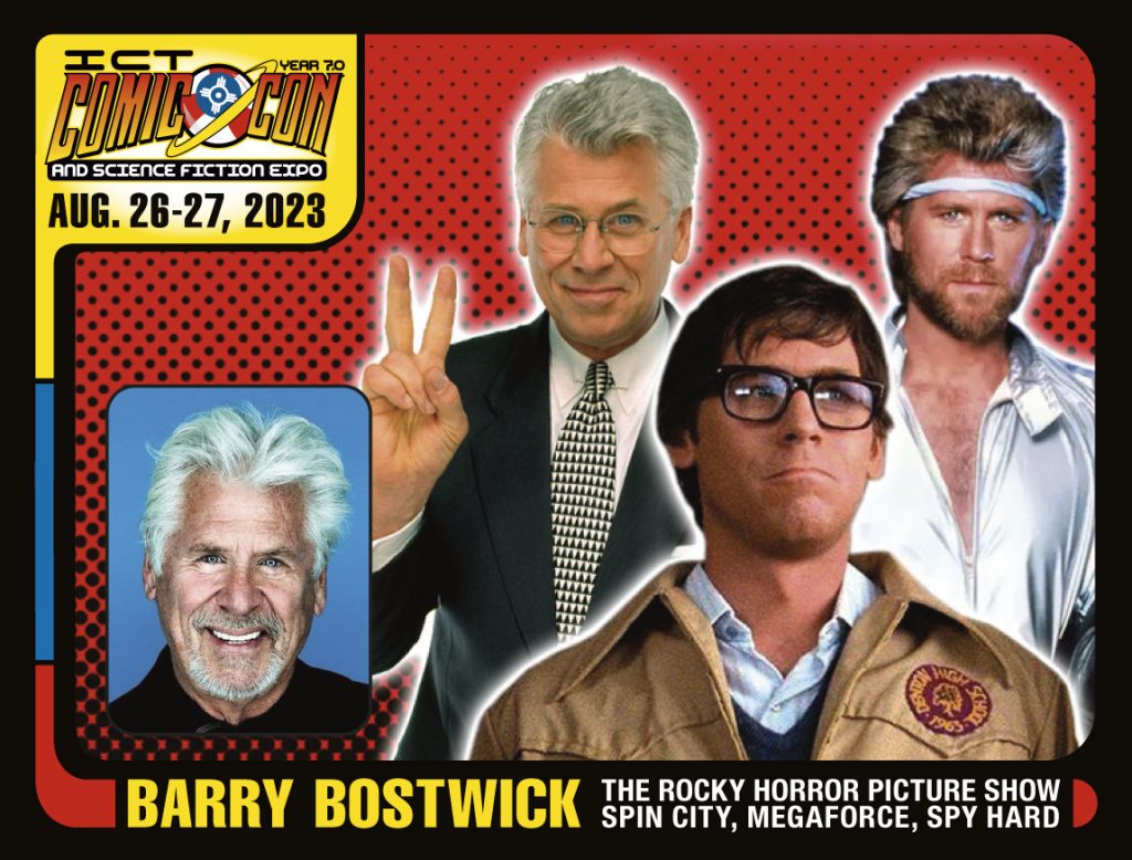 Barry Bostwick appearing at ICT ComicCon